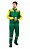 Костюм Сфера NEW (куртка / полукомбинезон), зеленый/желтый