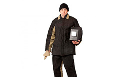 Костюм брезентовый со спилком утепленный (куртка / брюки) 230 дм²