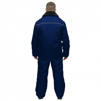 Костюм зимний Стандарт (куртка / брюки) темно-синий