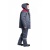 Костюм зимний Партнер (куртка/полукомбинезон, цвет: серый/красный