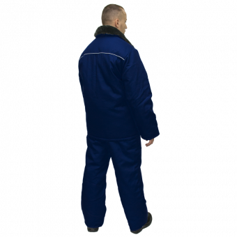 Костюм зимний Стандарт (куртка / брюки) темно-синий